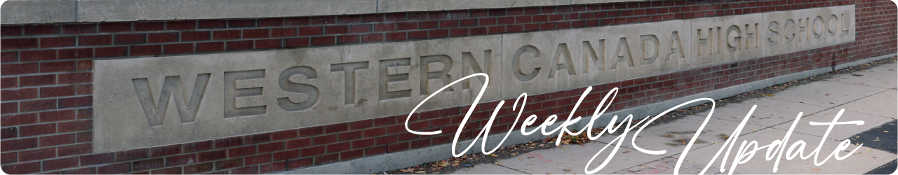 Weekly Update Header